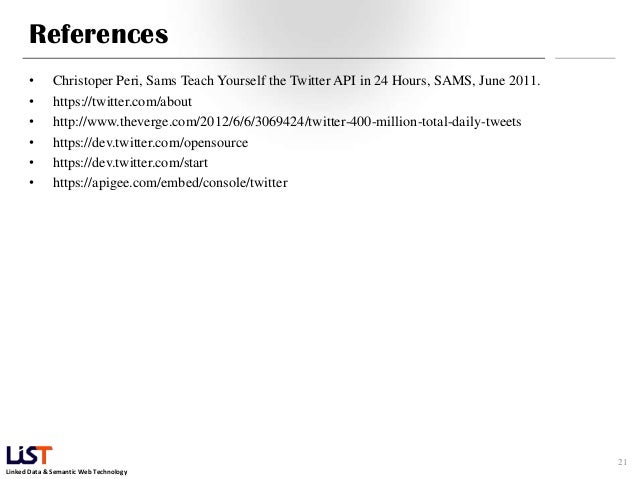 Sams Teach Yourself the Twitter API in 24 Hours